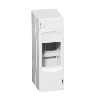   Kiselosztó műanyag 1x 2M falonkívüli fehér IP30 kivágott-fedél fedél Ekinoxe Legrand 001302