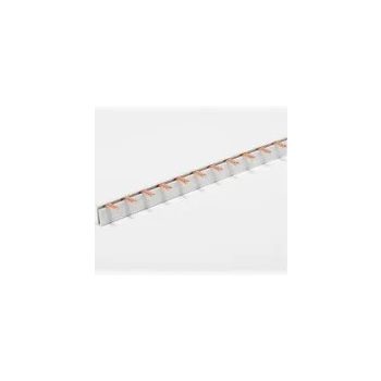   Sorolósín csapos 1F 1P 63A 10mm2 1016mmx szigetelt 18mm-osztás 57-készülék S1L-1000/10 Weidmüller 2658030000