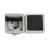 TEKNO 05-3128-143 egypólusú kapcsoló + dugalj 2+F vízszintes fekete IP54 27132 Kanlux