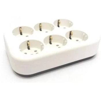   Asztali elosztósor vezeték nélkül 6x2P+E/230V 16A fehér IP20 Dafx-1-162k Legrand 053424