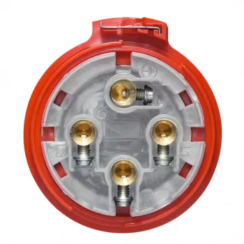   Ipari dugvilla lengő 3P+E 32A 4P 380-415V(50+60Hz) piros IP44 műanyag P17 Tempra PRO Legrand 555238