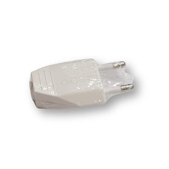 Dugvilla 2P lapos fehér 10A 250V  SOL 6118