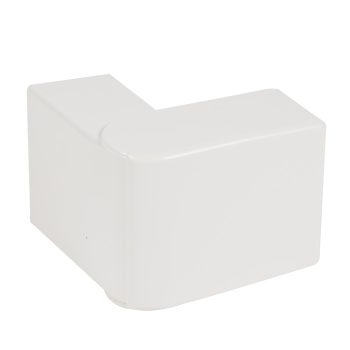   Parapetcsatorna külső sarok 85x50-hez 60-120° fényesfehér műanyag kúpfedél DLP-S Legrand 638022