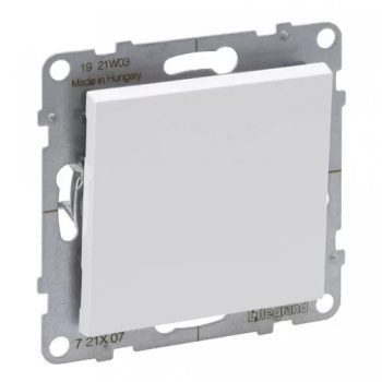   Suno 107 keresztkapcsoló 107 keresztkapcsoló betét közp. fedéllel fehér süllyesztett Legrand 721107