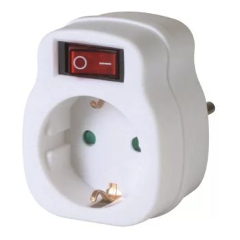 Kapcsolós dugvilla+dugalj 2P+F 860IL