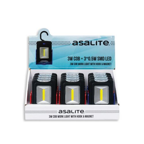 Asalite LED Elemlámpa 3W + 1,5W (100 lumen)