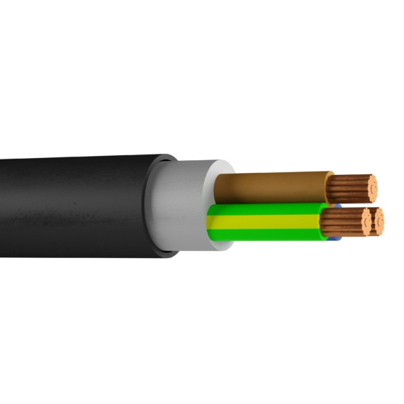 CABLE16066 3x6 mm2 földkábel (EYY-J) tömör réz vezeték - Acr