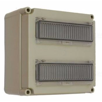   PVT 3030 ÁK 2x12 Csatári Plast  Mért oldali készülékszekrény csoportos mérőhöz 2x12modul +PE CSP 33106000