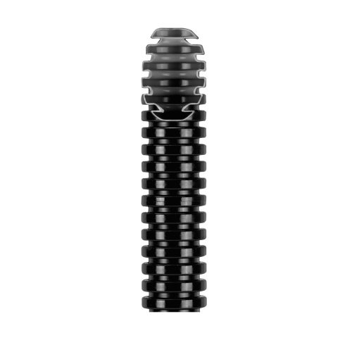 Gewiss műanyag gégecső lépésálló, D20 fekete Ø 20mm , 50 fm/tekercs DX15020R50