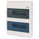 Falon kívüli lakáselosztó 24 modul (2x12) átlátszó BC-O-2/24-ECO Eaton 280349