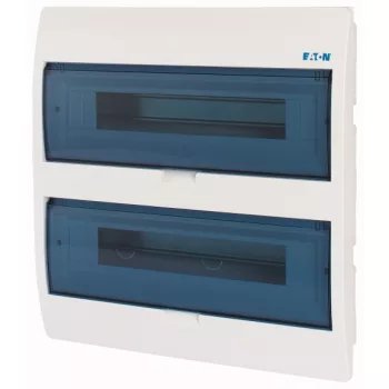   Süllyeszthető lakáselosztó 36 modul (2x18) átlátszó BC-U-2/36-ECO Eaton 280357