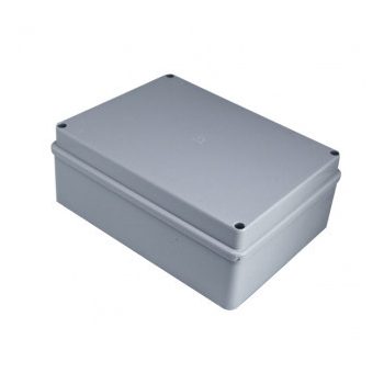   Kötődoboz falonkívüli 190x140x70 mm IP56 UV álló sima oldalú Elettrocanali EC410C6