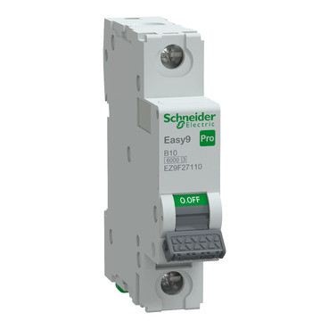 Kismegszakító 10A 1P B-jelleg 240V AC 6kA/60898 Easy9 Pro Schneider EZ9F27110