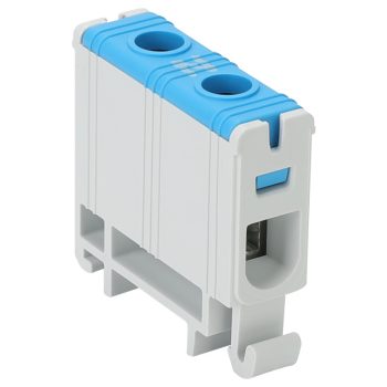   Főáramköri leágazó kapocs, sínre szerelhető, kék 1,5-16mm2 85A FLEAL-16/1K Tracon