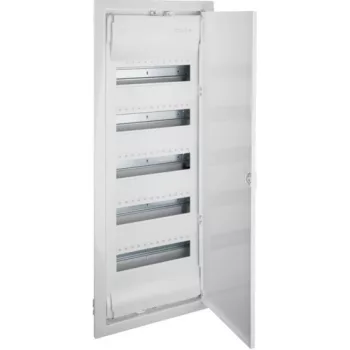   Süllyeszthető lakáselosztó 60 modul (5x12) fehér fém ajtóval Hager Volta VU60NE