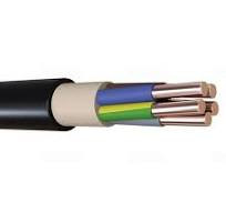 NYY-J 5x 6 (0) RE-TÖMÖR [ 0,6/1kV ] fekete erőátviteli kábel