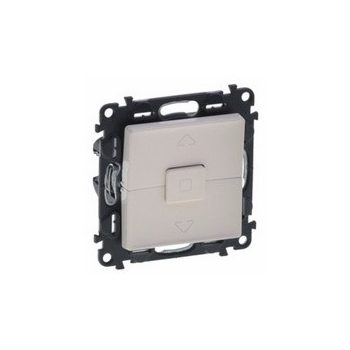   ValenaLife redőnymozgató 1P R105 1P kapcsoló billentyűs bézs műanyag Legrand 752229