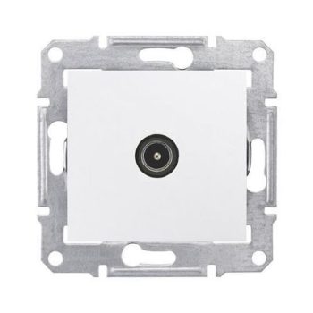   Niloé antenna aljzat TV körmös süllyesztett fehér 1-kimenet átmenő 14dB/860MHz Legrand 764552