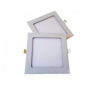   MasterLED Proma 12 W-os süllyesztett meleg fehér  négyzet alakú LED-es mennyezetlámpa