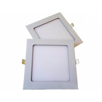   MasterLED Proma 12 W-os süllyesztett hideg fehér  négyzet alakú LED-es mennyezetlámpa