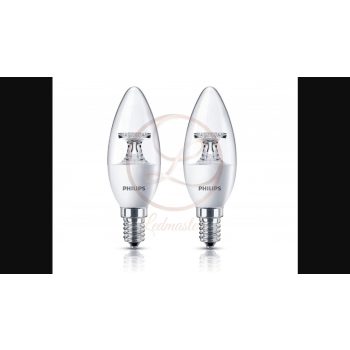   Philips E14-es foglalatú 5 5W-os natúr fehér izzó PHILIPS