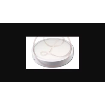   MasterLED Proma 24 W-os falon kívüli  natúr fehér  kör alakú  fehér keretű  LED-es mennyezetlámpa