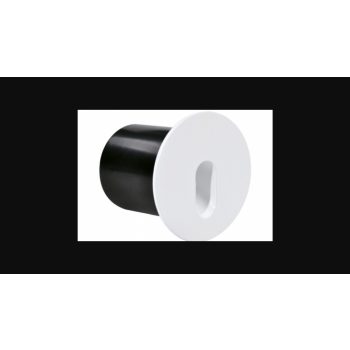   Strühm Rafi kör alakú  natúr fehér  fehér beltéri LED-es lépcső világítás