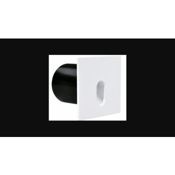   Strühm Rafi négyzet alakú  natúr fehér  fehér beltéri LED-es lépcső világítás