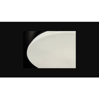   Strühm Karol 24 W-os ø380 mm kör alakú natúr fehér mennyezeti lámpa IP44-es védettségű