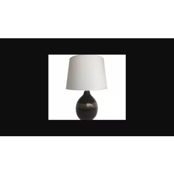Strühm Roma asztali lámpa fekete