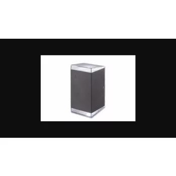 MasterLED RALF Kerti 2x7 W-os oldalfalra helyezhető lámpa