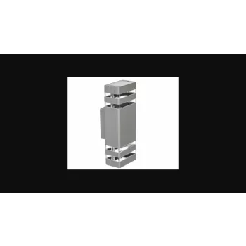 MasterLED INEZ Kerti oldalfalra helyezhető szürke lámpa