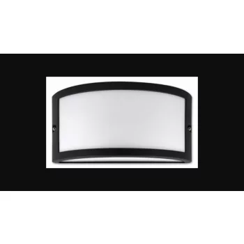   MasterLED Tola fekete kültéri oldalfali lámpatest  E27-es cserélhető fényforrással