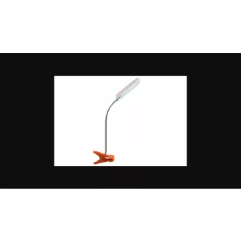 Strühm Dori LED asztali lámpa narancs csíptetős