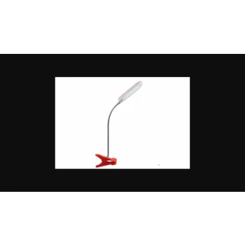 Strühm Dori LED asztali lámpa piros csíptetős