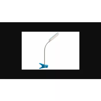 Strühm Dori LED asztali lámpa kék csíptetős