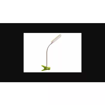 Strühm Dori LED asztali lámpa zöld csíptetős