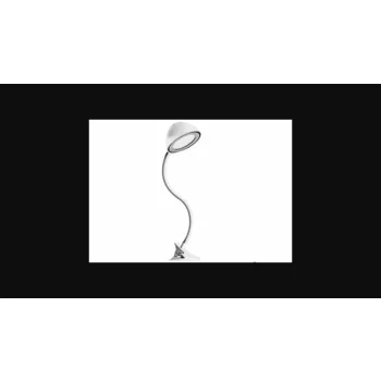 Strühm Roni LED asztali lámpa fehér csíptetős