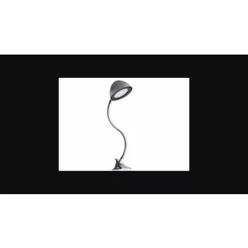 Strühm Roni LED asztali lámpa ezüst csíptetős