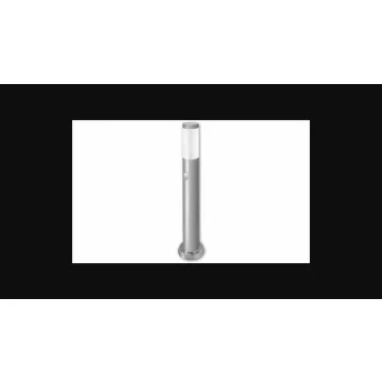   MasterLED Manila Kerti 65 cm-es ezüst színű mozgásérzékelős E27-es foglalatú állólámpa