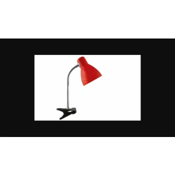 Strühm Kati asztali lámpa piros csíptetős