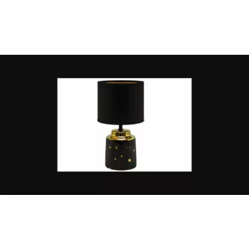Strühm Helena asztali lámpa fekete