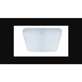   Strühm Sparta LED 36W-os 430X430mm négyzet alakú natúr fehér mennyezeti lámpa IP44-es védettségű