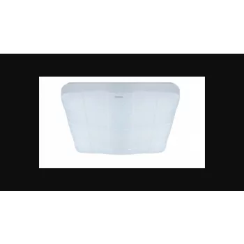   Strühm Sparta LED 48W-os 530X530mm négyzet alakú natúr fehér mennyezeti lámpa IP44-es védettségű