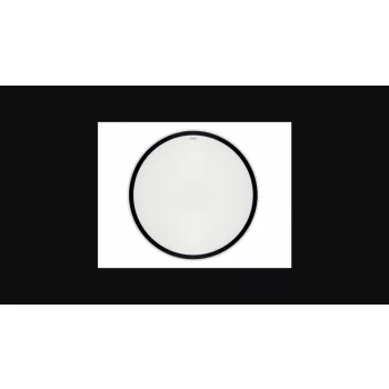   Strühm Aurelia 48 W-os ø480 mm kerek natúr fehér mennyezeti lámpa IP44-es védettségű