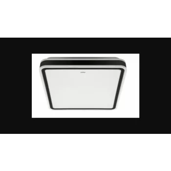   Strühm Aurelia 48 W-os 430x430 mm négyzet alakú natúr fehér mennyezeti lámpa IP44-es védettségű