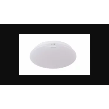   Strühm Uran 12 W-os ø260 mm kerek natúr fehér mennyezeti lámpa IP44-es védettségű