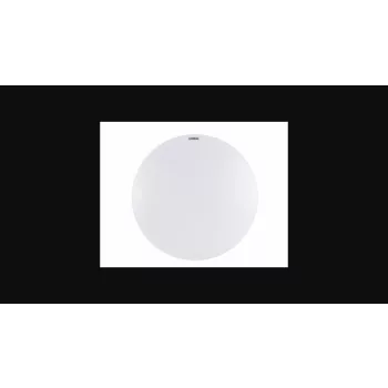   Strühm Uran 18 W-os ø330 mm kerek natúr fehér mennyezeti lámpa IP44-es védettségű