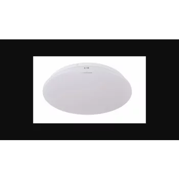   Strühm Uran 24 W-os ø380 mm kerek natúr fehér mennyezeti lámpa IP44-es védettségű