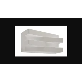 Strühm Alpen 12W-os natúr fehér  fehér fali lámpa